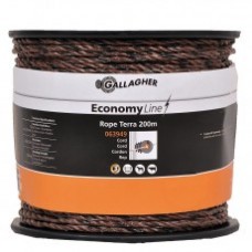 Gallagher EconomyLine Cord Terra 200 meter