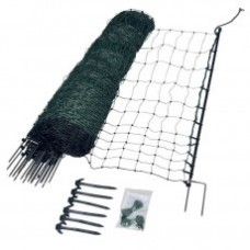 Gallagher Kippennet, 112 cm, 1-15, 50 m, groen (enkele pen)