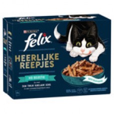 Felix MP Heerlijke Reepjes Vis selectie box 12x85 gram