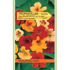 OBZ Tropaeolum Tom Thumb Enkele Gemengd