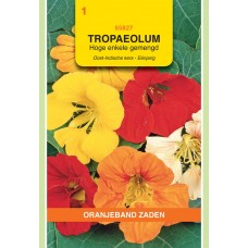 OBZ Tropaeolum majus Enkelbloemig Gemengd