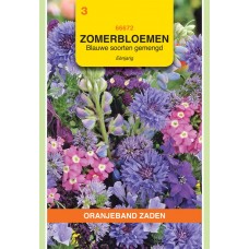 OBZ Zomerbloemen Gemengd Blauw