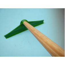Stalkrabber kunststof groen 40 cm met steel IKAPE