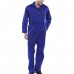 Overall polyester / katoen met drukknopen