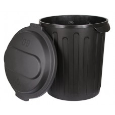 Opbergton met deksel 60L