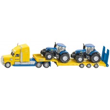 Vrachtwagen met New Holland tractoren 1:87