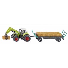 Claas met balentang en -transporter 1:50